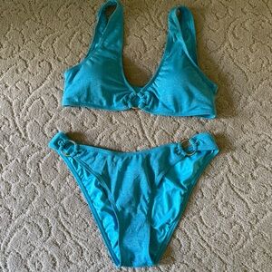 Kendall & Kylie Turquoise Bikini Set